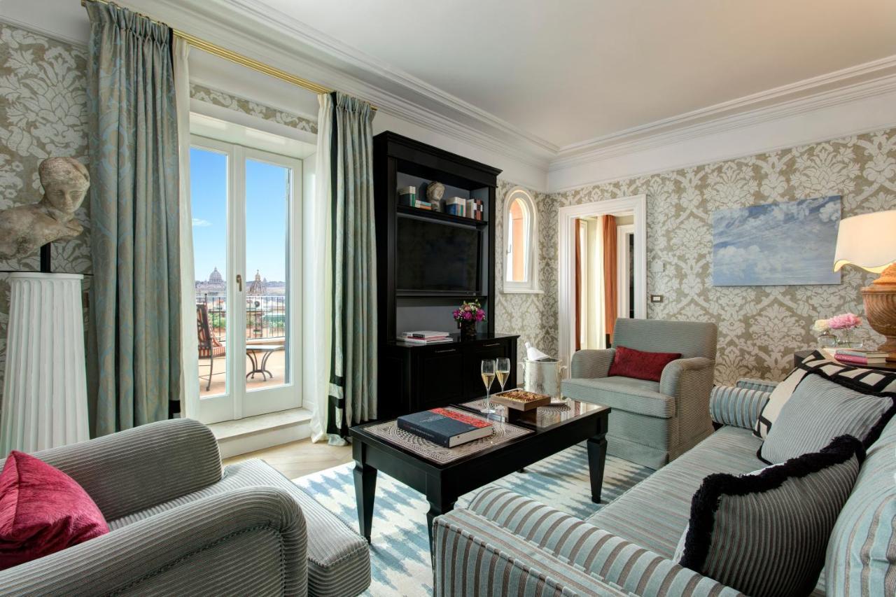 Rocco Forte Hotel De La Ville Roma Dış mekan fotoğraf