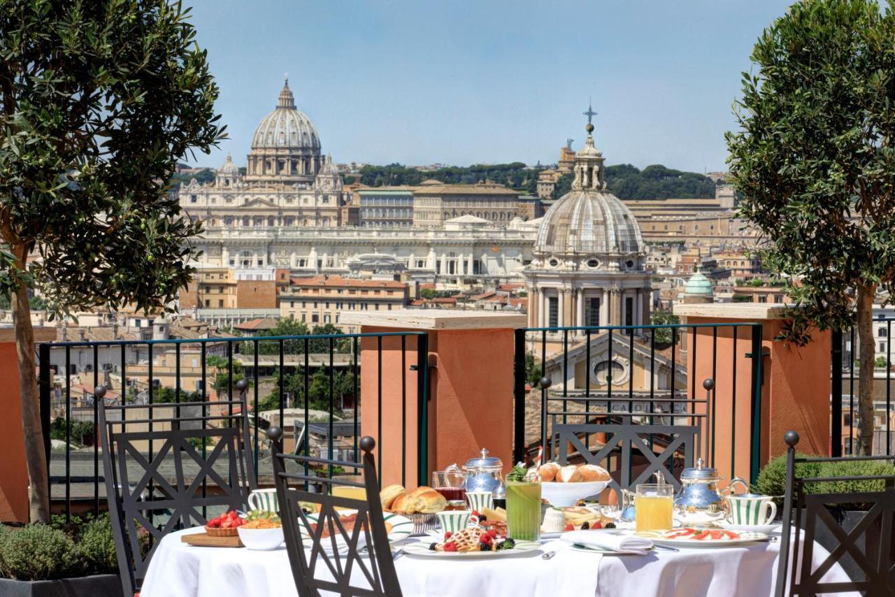 Rocco Forte Hotel De La Ville Roma Dış mekan fotoğraf