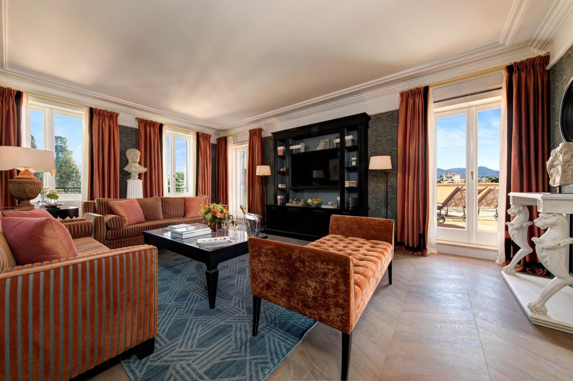 Rocco Forte Hotel De La Ville Roma Dış mekan fotoğraf