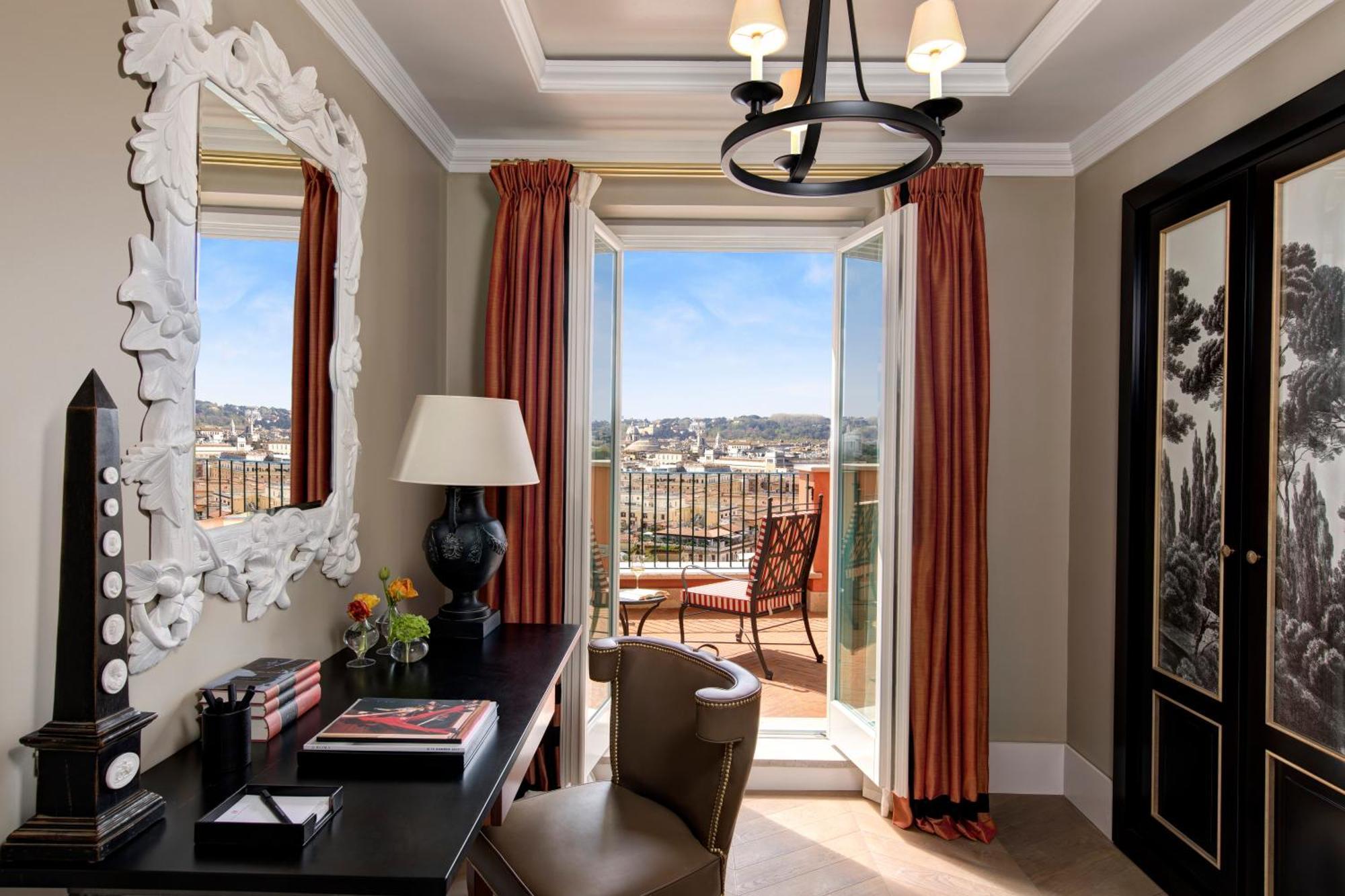 Rocco Forte Hotel De La Ville Roma Dış mekan fotoğraf