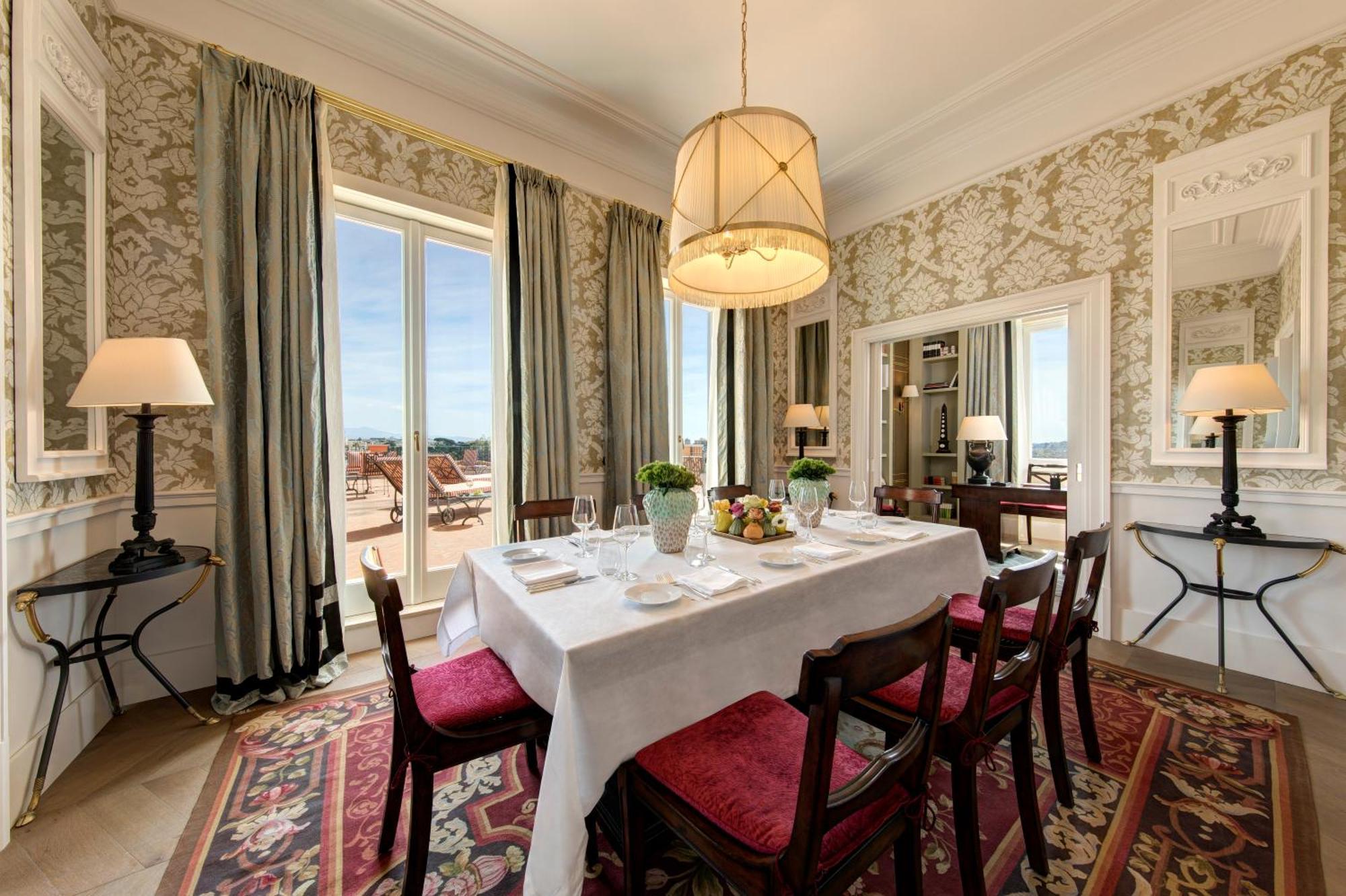 Rocco Forte Hotel De La Ville Roma Dış mekan fotoğraf
