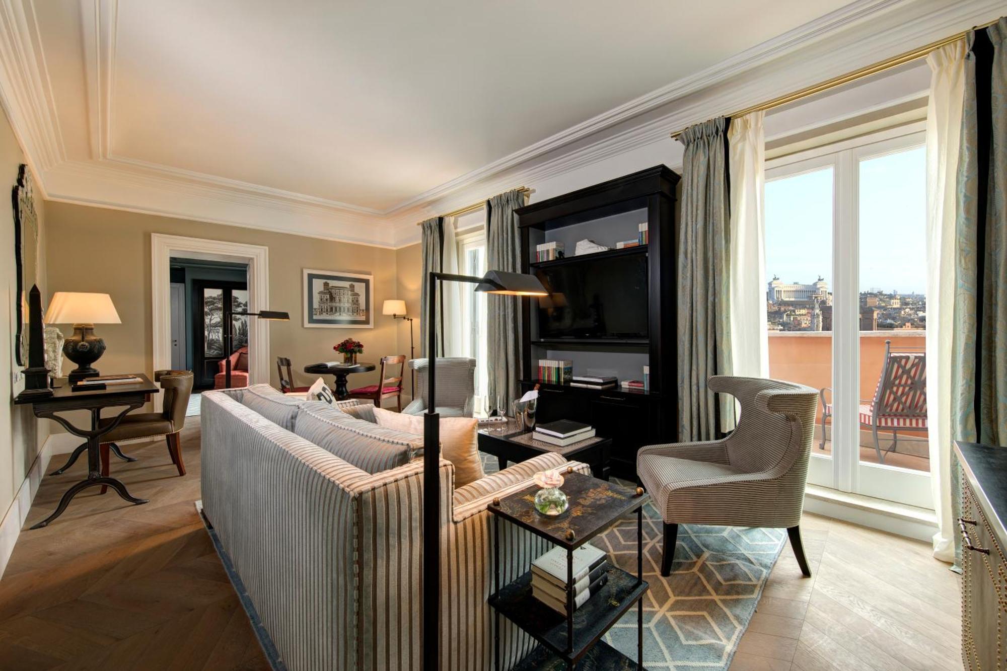 Rocco Forte Hotel De La Ville Roma Dış mekan fotoğraf